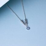 Luna Bead Evil Eye Chain