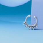 Lotus Halo Septum Ring
