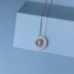 Dazzling Dual Circle Pendant Chain