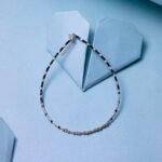Twin-Tone Cube Anklet