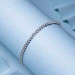 Serena Linea Adjustable Silver Tennis Bracelet