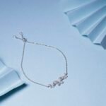 Farfalla Brillante Adjustable Silver Bracelet