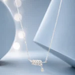 Elysian Leaf Drop Necklace